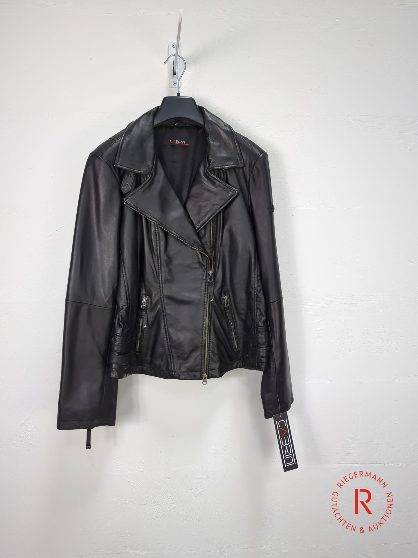 DAMEN LEDERJACKE GRÖSSE 42